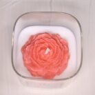 Square Peony Candle-2