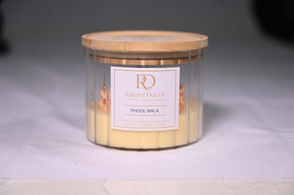 Ripped Peony jar Candle