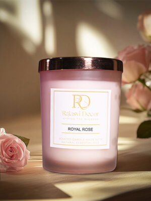 Pink Candle Jar
