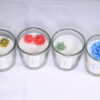 White Votive Candles (Set of 4)
