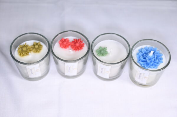 White Votive Candles (Set of 4)