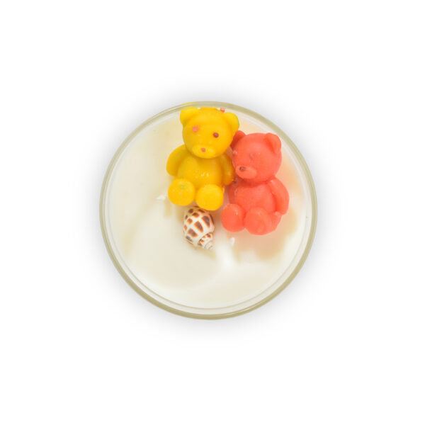 Tiny bear Candle