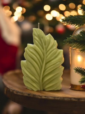 Leaf Shaped Candle