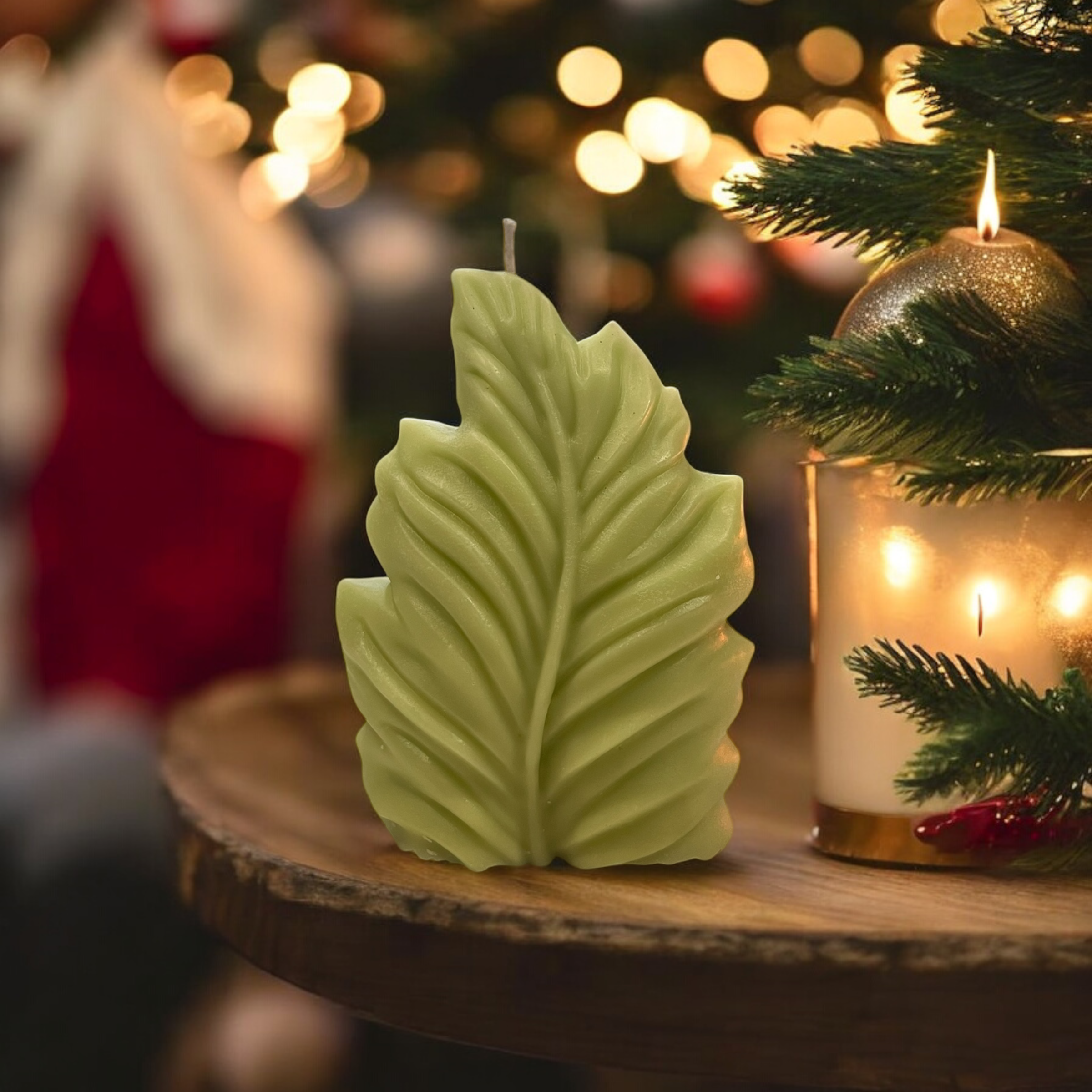 Leaf Shaped Candle