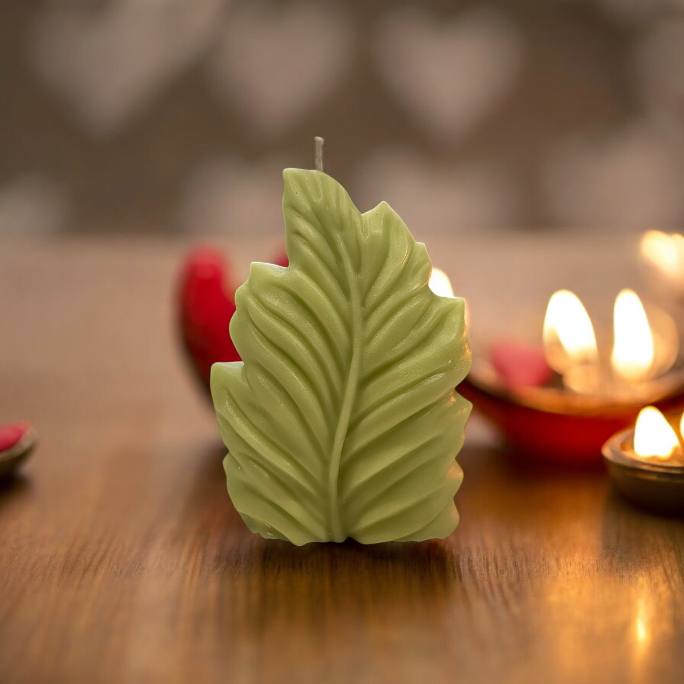 Leaf Shaped Candle