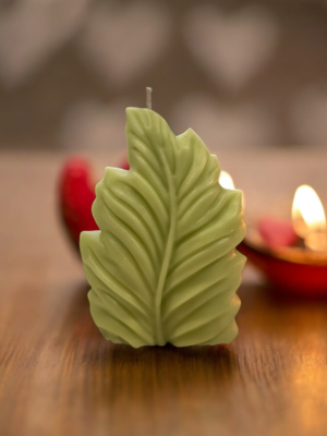 Leaf Shaped Candle
