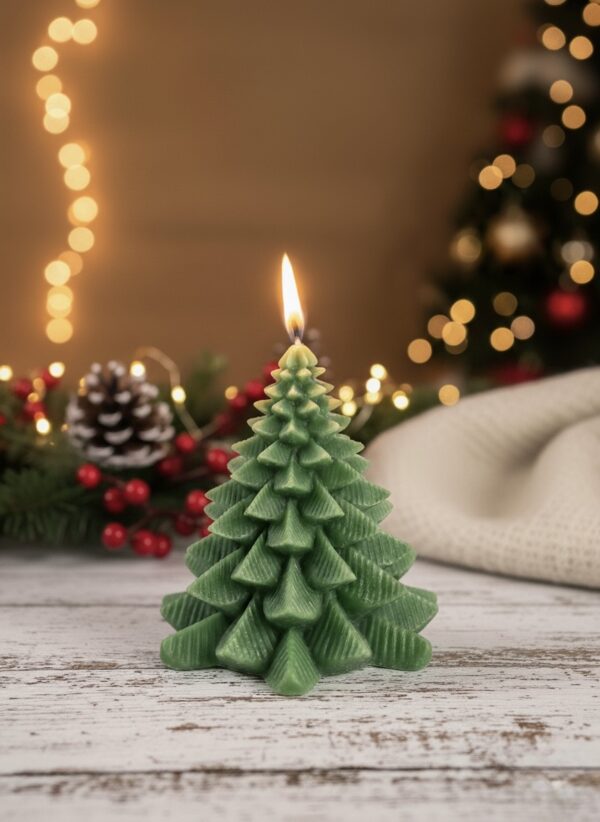Christmas Tree Candle Set of 2