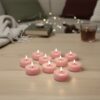 Polycabonate Scented Tealight Candles Baby Pink