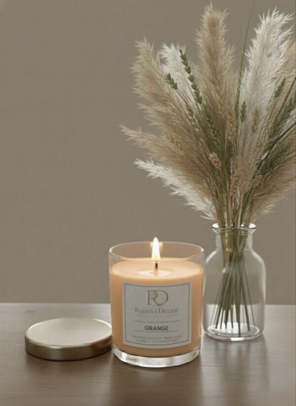 Soy Wax Orange Scented Jar Candle