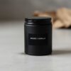 Smoke & Vanilla Scented Jar Candle