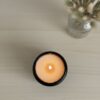 Smoke & Vanilla Scented Jar Candle