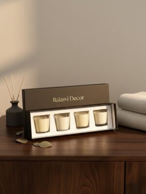 🕯️ Luxury Votive Scented Soy Wax Candle Set of 4
