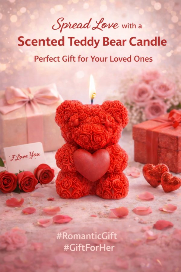 Teddy Bear-Scented Candle