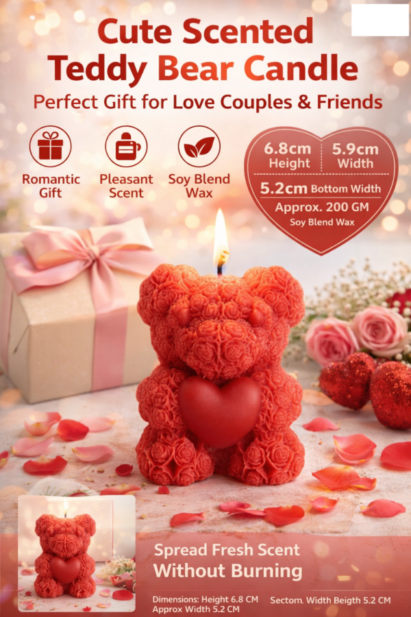 Teddy Bear-Scented Candle
