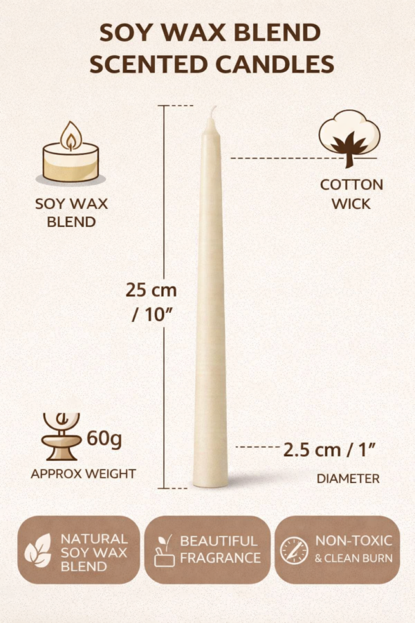 Taper Candle Set of 10