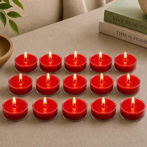 Round Shape Scented Tealight Candles - Image 2