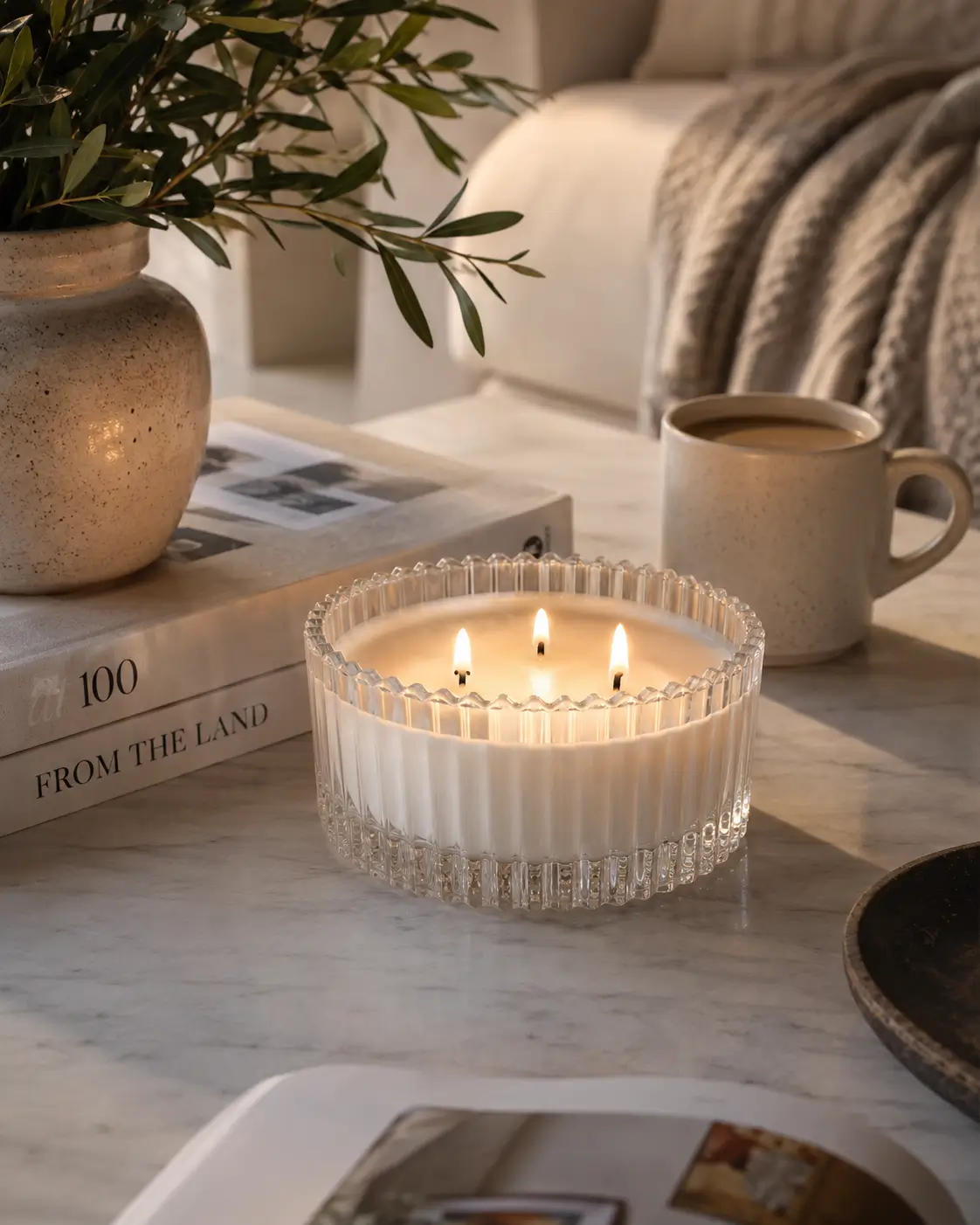 Scented Candy jar Candle - Image 2