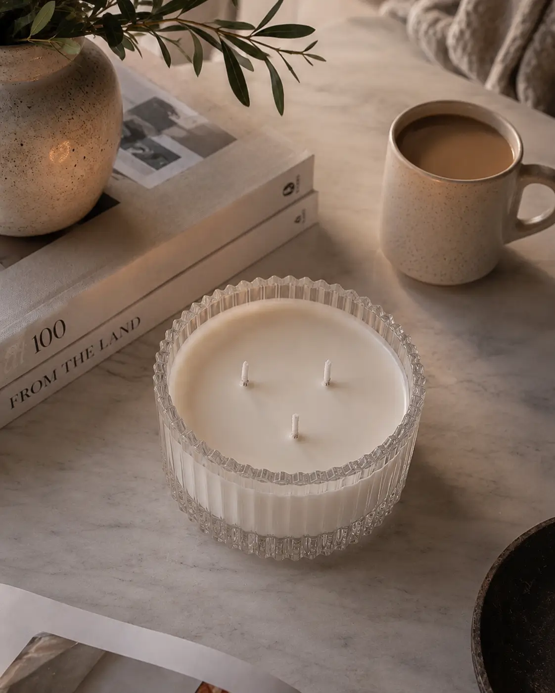 Scented Candy jar Candle - Image 3