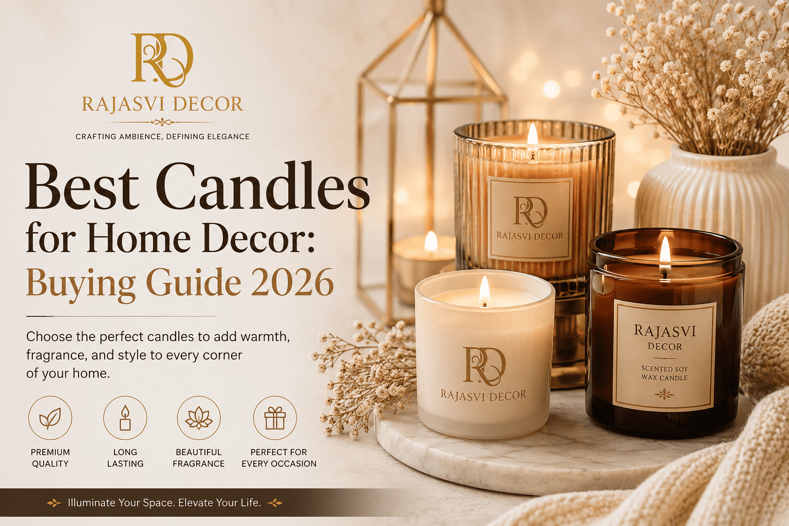 Candles for Home Decor