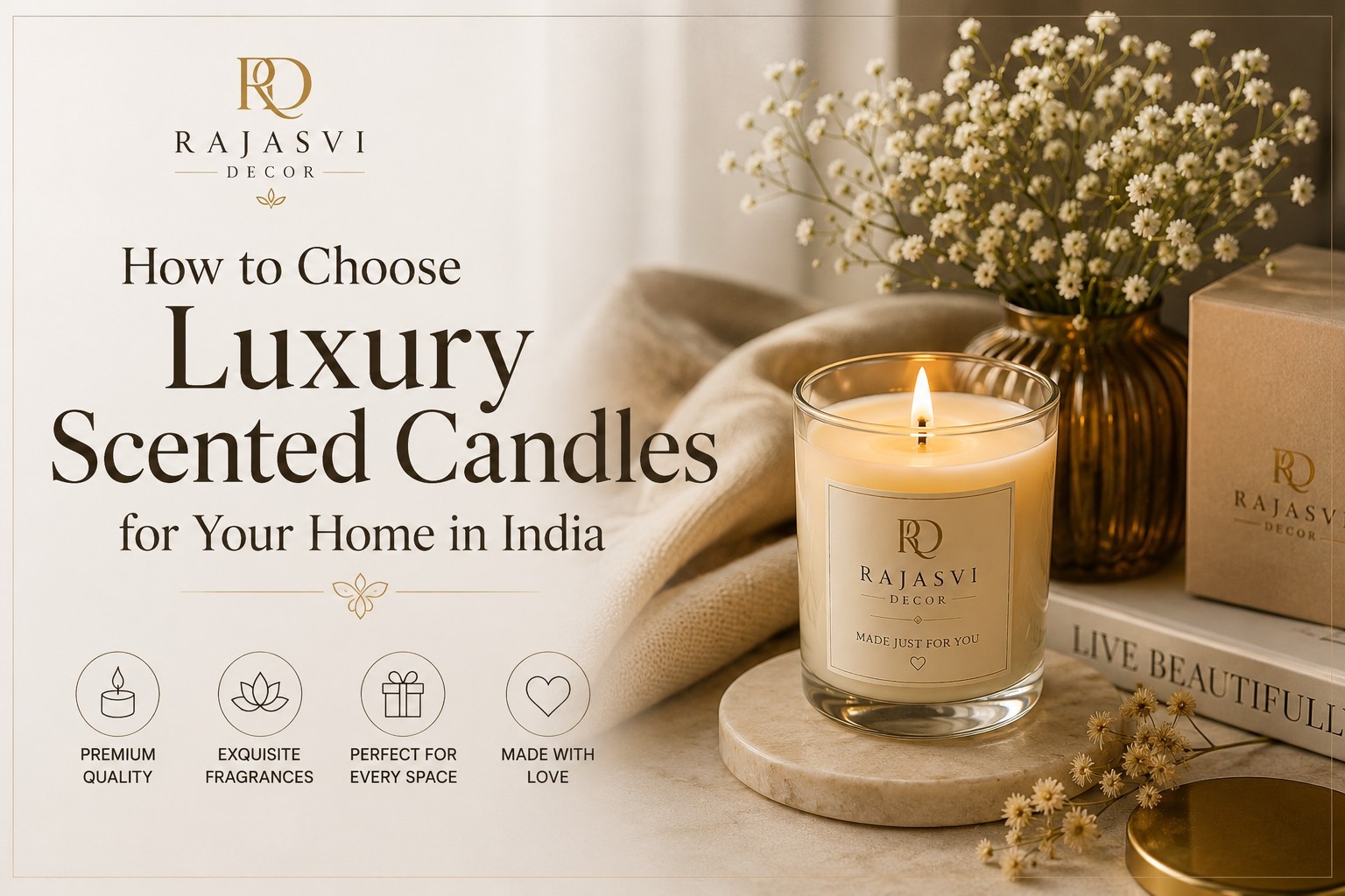 Luxury Scented Candles for Your Home in India